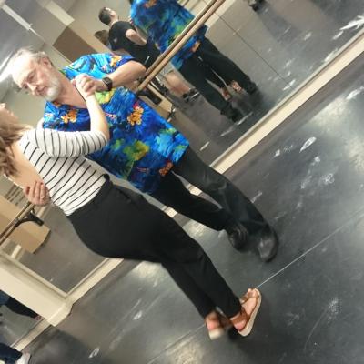 Lors des cours collectifs de Bachata 